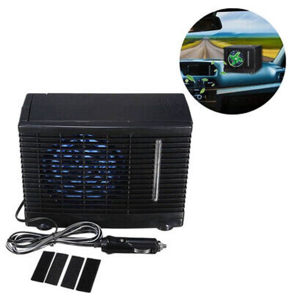 12V Portable Car Air Conditioner Cooling Fan Water Ice Evaporative Cooler Fan