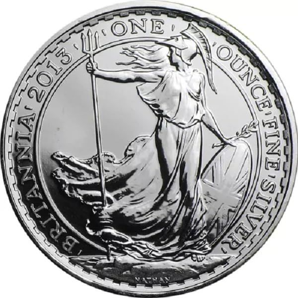 2013 Britannia Commemorative 1 oz Silver Coin