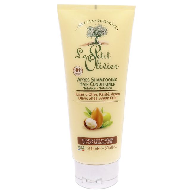 Nutrition Hair Conditioner - Olive-Shea-Argan Oils by Le Petit Olivier 6.76 oz