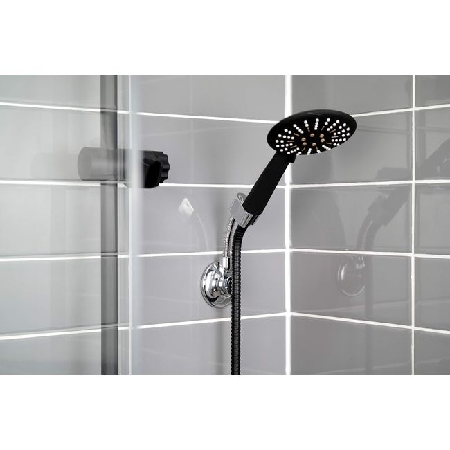 Adjustable Shower Arm Mount for Hand Shower in Chrome