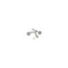 Deltana HP70U15 Hinge Pin Stop, Hinge Mounted in Brushed Nickel
