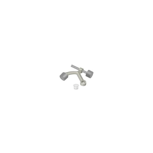 Deltana HP70U15 Hinge Pin Stop, Hinge Mounted in Brushed Nickel