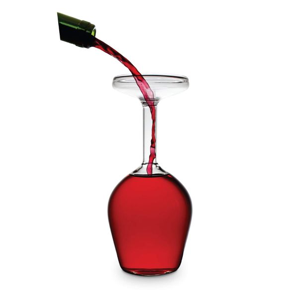 Giant Upside Down Wine Glass