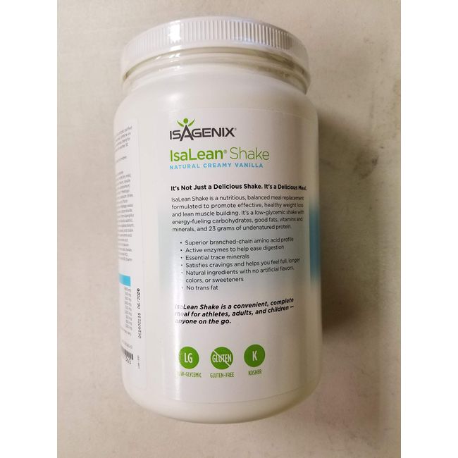 Isagenix IsaLean Shake - 854 Grams - 14 Meal Canister