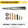 5.5" CNC BULLET ANTENNA SILVER FOR DODGE RAM 1500 2500 3500