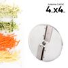 TK Half Hopper Vegetable Chopper Replacement Disc - Universal Half Hopper - Slicing 14mm