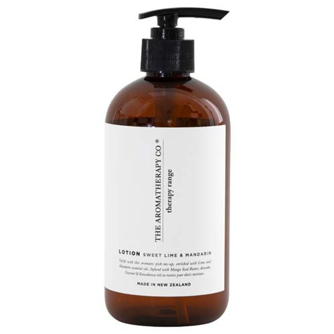 The Aromatherapy Co. Therapy Range Hand & Body Lotion Uplift 500ml Moisturiser - Sweet Lime & Mandarin