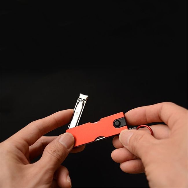 www. - Mini Beauty Keychain Swiss Knife LED Lights Nail