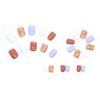 24pcs Romantic Nail Tips Sequins Various Combination