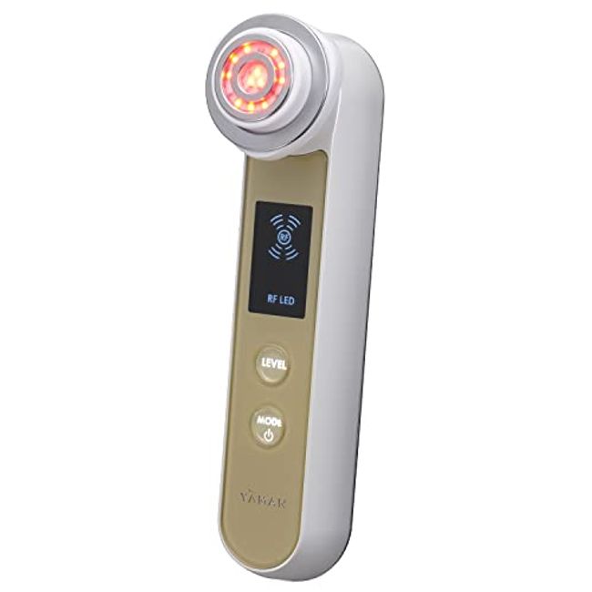 YA - MAN Anti - aging Facial Treatment RF (Radio Frequency) Beauté Photo Plus EX Champagne Gold HRF - 20N