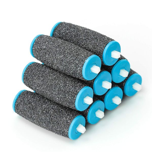 9Pcs Pedi Replacement Rollers Heads Refills, Extra Coarse for Pedicure Hard Skin Remover