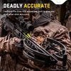 TenPoint Pro Elite 400 Carbon Crossbow Arrows with Alpha-Nocks (6-Pack)