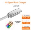 SILCOSTAR USB C -Type C- Braided Data Sync & Fast Charging Cable For Type C Devices (White, 30CM)