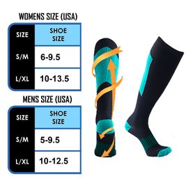 Extreme Fit Copper Compression Socks for Men & Women - made for