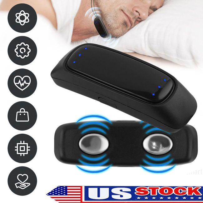 Smart Snoring Stopper Sleep Aid Anti Snoring Chin Device Muscle Tightening *2023