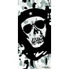 Roleff Racewear 404 Cuba Cloth Multifunction Size: One Size, Black/Grey