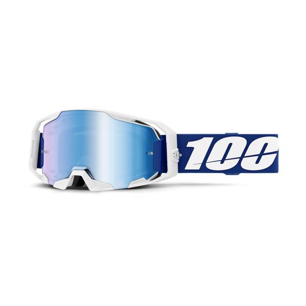 100percent Armatic Off-road Goggles Blue/Mirror