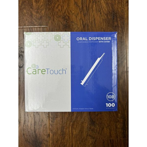 Care Touch 10ml Oral Dispensers with Cover - 100 Syringes