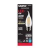 Satco 6Pk 4w CA10 LED 3000K Medium Base Dimmable - 40w equiv