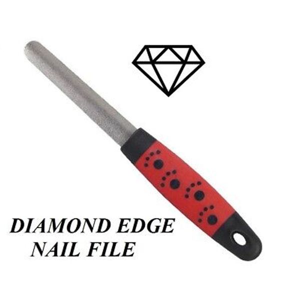 PRO PET GROOMER DIAMOND EDGE NAIL FILE DOG Cat Claw Beak Bird Reptile Grooming