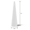FloraCraft CraftFōM Cone 3.8 Inch x 14.8 Inch White