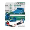 Lunix 4pcs Orthopedic Bed Wedge Pillow Set, Post Surgery Memory Foam for Back...