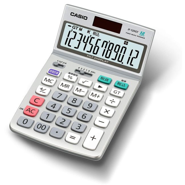 CASIO Standard Calculator Time/Tax Calculation