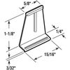 Prime-Line MP5525 Universal Screen Lift Tabs, White Plastic (50 Pack)