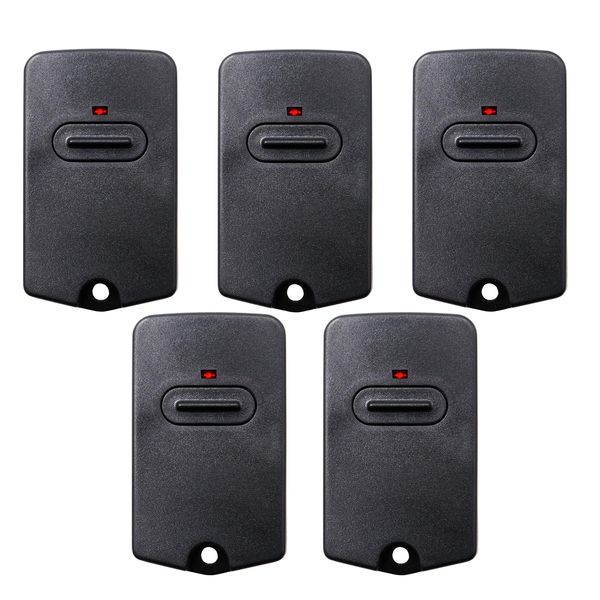 RB741 for Mighty Mule Remote, Replacement GTO Gate Opener Remote FM135 Transmitter Control, Single Button Gate Clicker Garage Door Entry Controller (5 Pack)