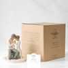 Willow Tree Around You, sculpted hand-painted cake topper