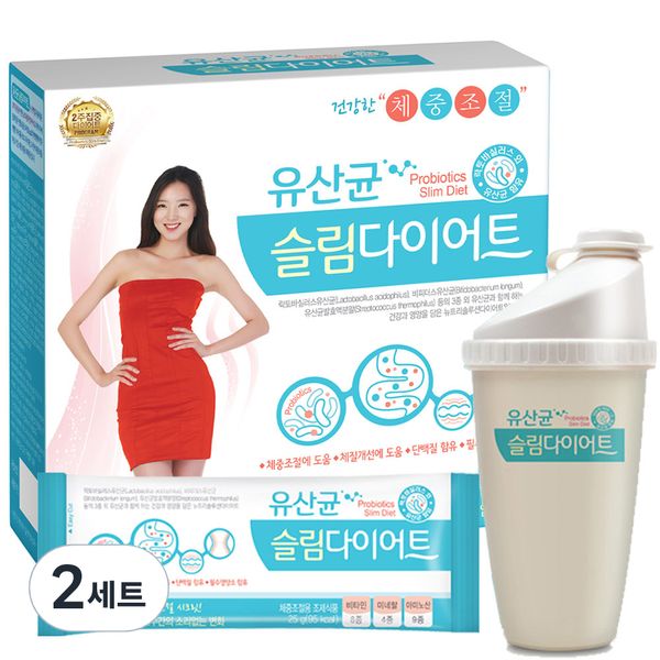 Hanmi Yanghang Lactobacillus Slim Diet Basic Program Shake 25g x 14p + dedicated shaker, 1 set