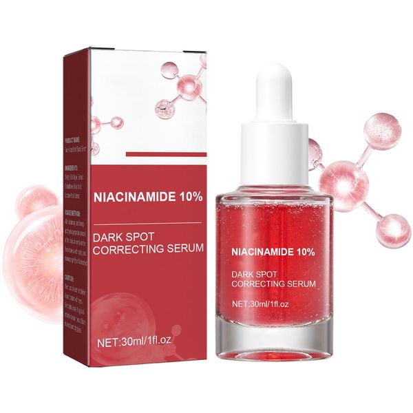 Niacinamide Serum - Dark Spot Glowing Serum mit 10% Niacinamide - Dark Spot Remover for Face - Anti Pigmentflecken gesicht Serum - Pigmentflecken entferner Gesicht Feuchtigkeit Straffe Haut