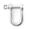 100 pc/s galvanised Steel D-Shackle 8mm for Rope