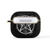 Satanic Goat Head Design Case Compatible with AirPods Case 3 2021 with Keychain Shockproof Protective