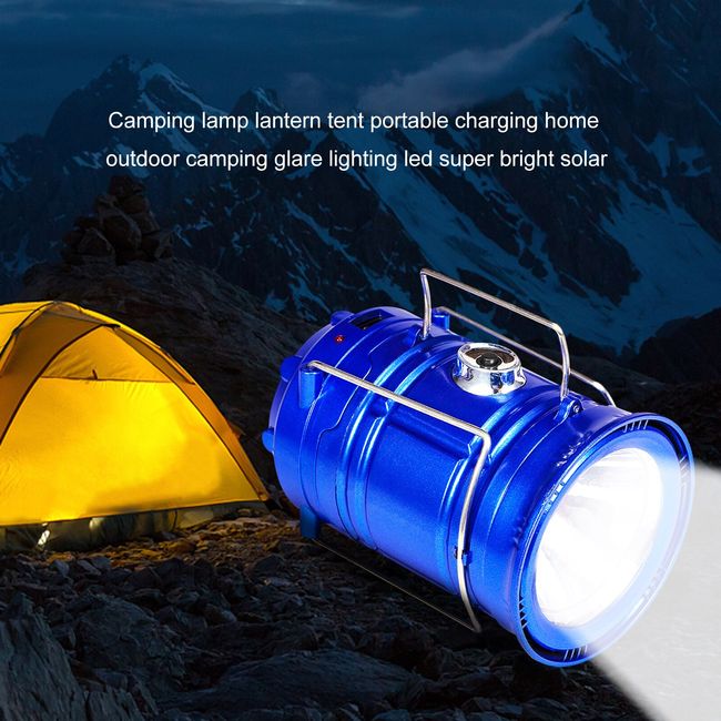 Telescopic Camping Emergency Tent Lamp Rechargeable LED Tent Light