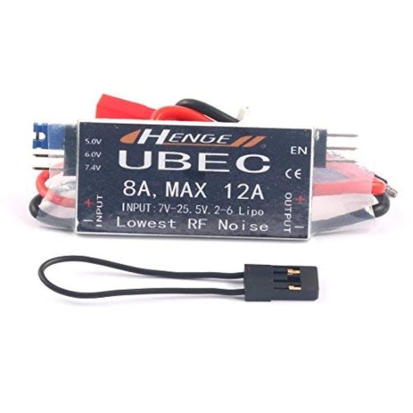 FEICHAO 8A UBEC Output 5V / 6V 8A Max 12A Input 7V-25.5V 2-6S Lipo / 6-16 Cell NI-Mh Input Switch Mode BEC for RC Helicopters