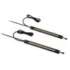 Motorbike Indicators LED Strips Amber + White Daytime Running Lights Fork Mount