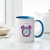 CafePress Ringing Alarm Clock Mugs 11 oz (325 ml) Ceramic Coffee Mug