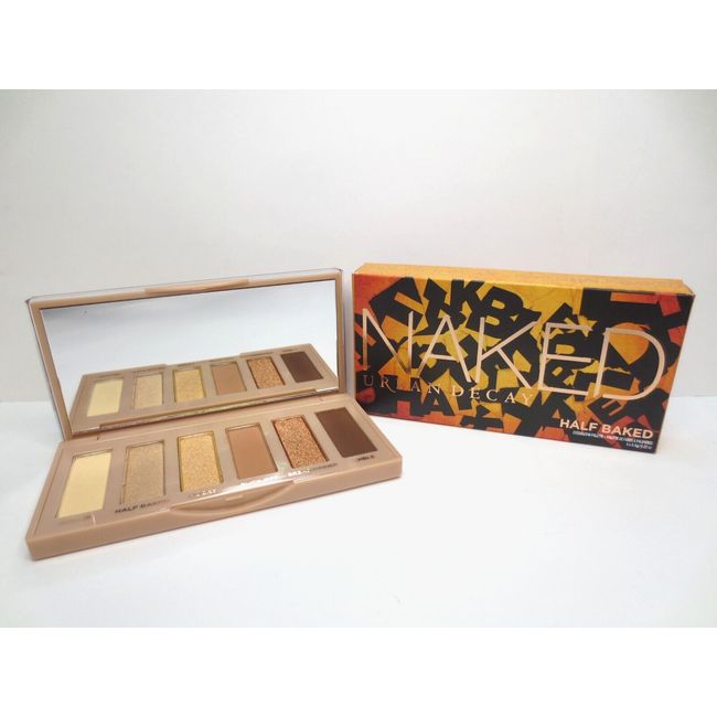 URBAN DECAY NAKED HALF BAKED EYESHADOW PALETTE NWB