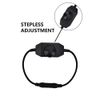 Souhgaue 3Pcs DC12V-24V 2A PWM Dimmer Controller Inline Dimmer Switch for LED String Lights Black