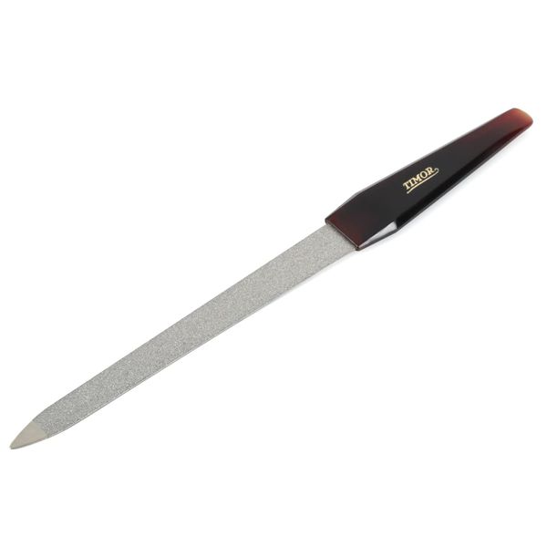 Solingen, Germany, 100 Years Foundation GIESEN & FORSTHOFF; Easy to Use: Easy to Use: Special sapphire finish nail file that can be shaved quickly and cleanly in a short period of time, prevents burrs from getting caught on clothes, Double-sided usable, L