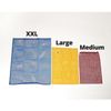 S&S Worldwide Spectrum Medium Drawstring Mesh Storage Bag, 30" Length, 20" Width, Pack of 6