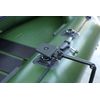 Railblaza Compatible echo sounder holder with telescopic sensor rod and platform, colour: black