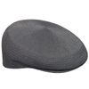 Kangol Tropic Ventair 504 Flat Cap, Grey (Charcoal), Large