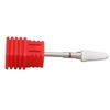 KADS (E00056-F) Ceramic Nail Drill Bit, Nail Drill Machine Bit, Grinding Nail Tool, Drill Bit, Nail Art File, Abrasion Resistant, Corrosion Resistant, High Hardness