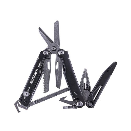 NEXTORCH PIONEER 14-IN-1 Multi-tools Full-Size,Versatile Multi-tool Set with Scissors Needle Nose Pliers Pocket Clip Multi-tool