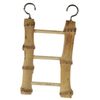 NATURAL BAMBOO 3 STEP BIRD LADDER