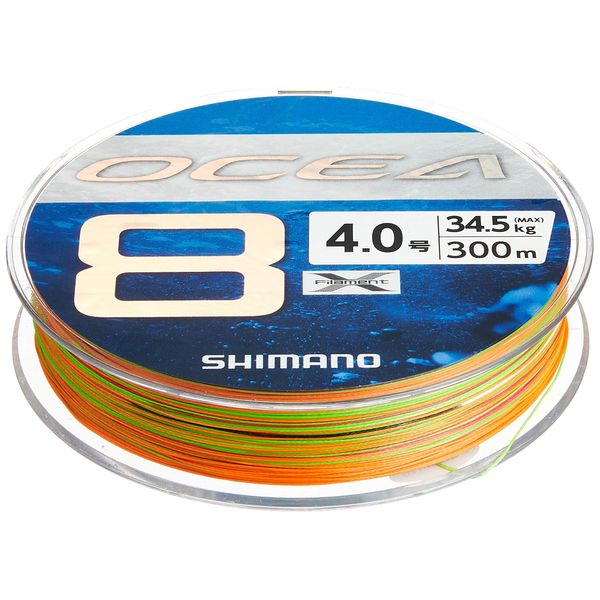 Shimano LD-A71S Line Osia 8 300m 4.0 No. 5 Colors Fishing Line