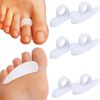 8 Pack Bunions, Toe Spread, Toe Supporter, Toe Correction Pad, Support, Silicone Material, Open Toe Comfortable, Unisex