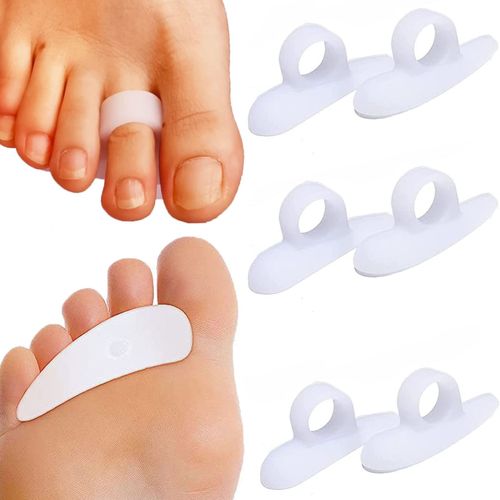 8 Pack Bunions, Toe Spread, Toe Supporter, Toe Correction Pad, Support, Silicone Material, Open Toe Comfortable, Unisex